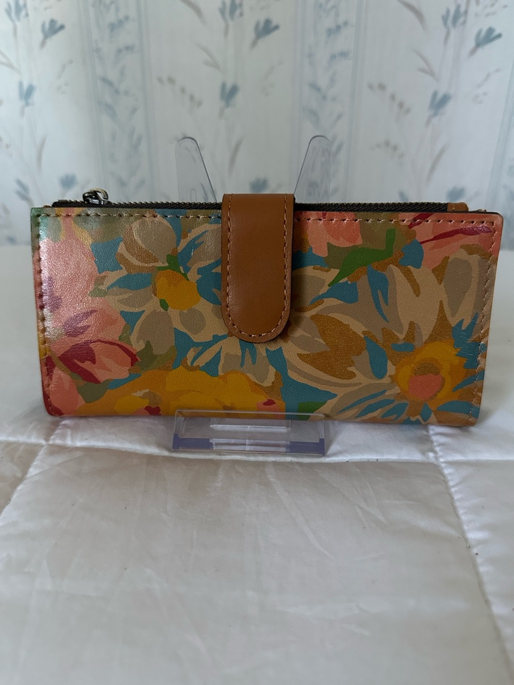 Patricia Nash Floral Leather Wallet